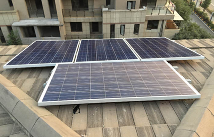 长沙市望城区 5KW 屋顶光伏系统
